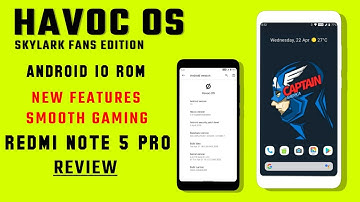 HAVOC OS SkyLark Fans Edition Rom For Redmi Note 5 Pro | Android 10 | SMOOTH GAMING | NEW FEATURES