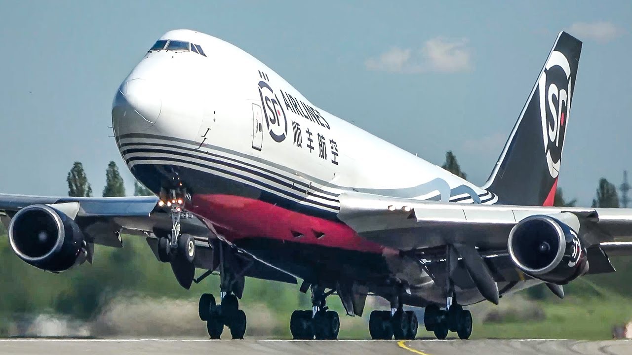 BOEING 747 MEGA MIX - B747 Aviation Review of Year 2024 - B747-200, B747-400 and B747-8 ✈️