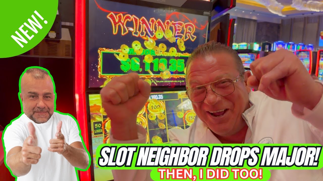 💥О боже! Сосед по игровому автомату выиграл огромный джекпот, и я тоже! 