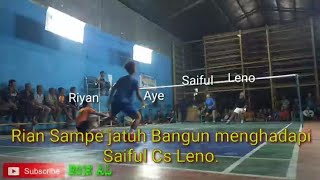 Badminton 🔴 LAGA PERSAHABATAN BREBES VS PEMALANG | RIAN / AYE VS SAIFUL/ LENO PEMALANG