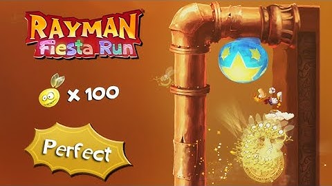 Rayman Fiesta Run, Level 29: Out of my way (Perfect / 100 Lums)