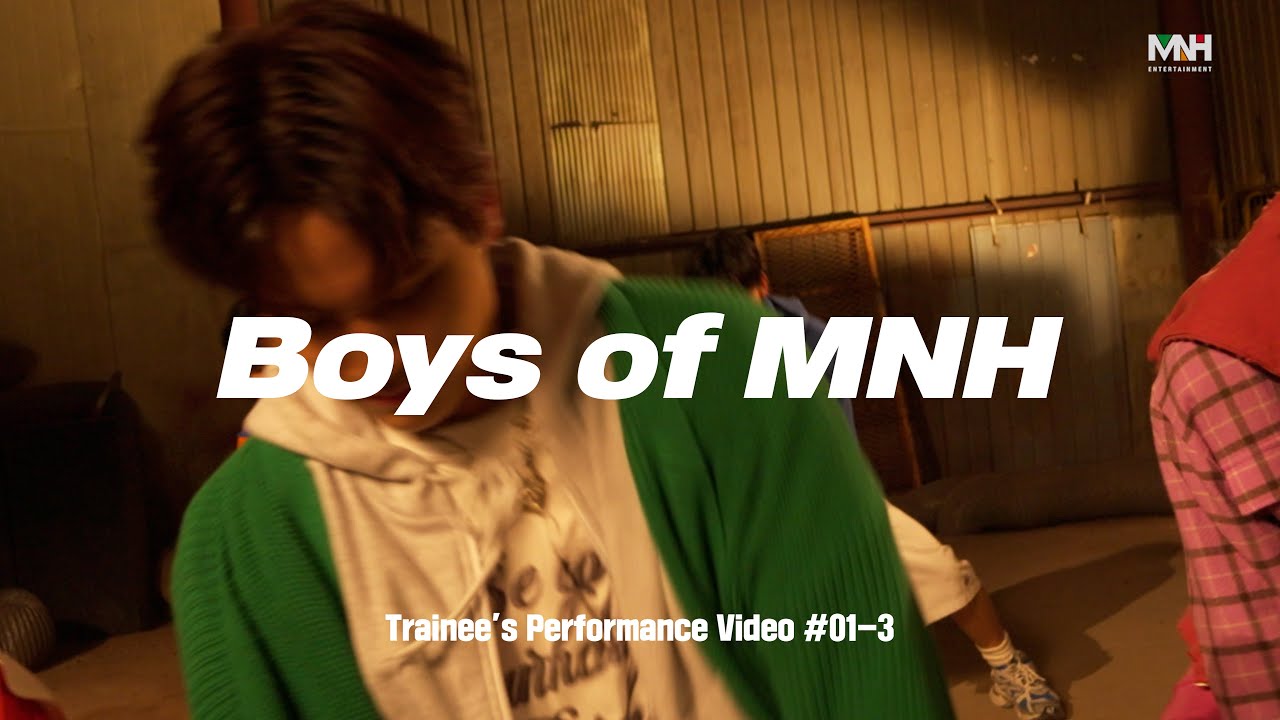 [Boys Of MNH] Trainee’s Performance #01-3 'The Lab' Performance Cover ...