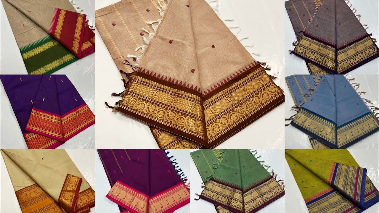 Latest Traditional Wear Collections Of Kanchi Cotton putta work designs ...