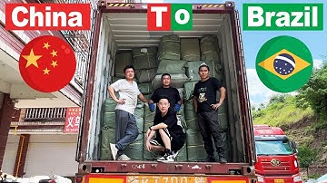 China Sourcing Company | China Yiwu To Brazil | 40HQ Container