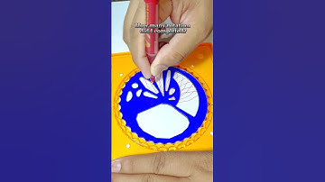 How many rotations did the pen make in total? part 3 #Spirograph #2024 #shorts #asmr #trending