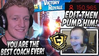 Tfue Gets COACHED By BenjyFishy & DOMINATES In The FNCS Finals Tournament! (Pro Teaching Pro)