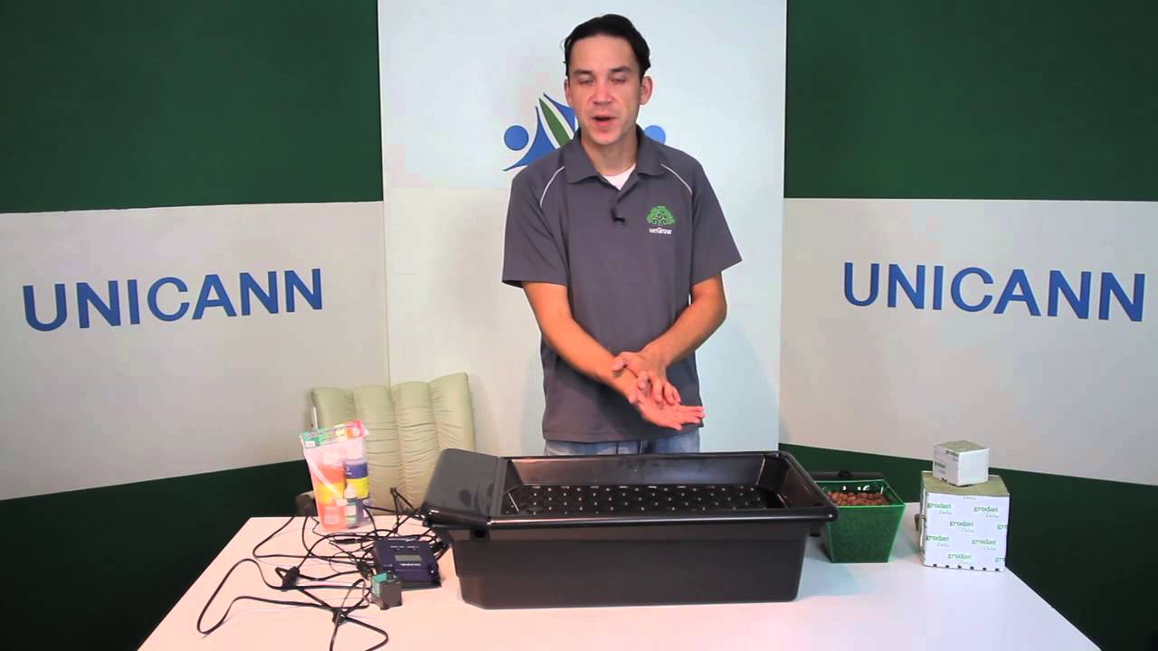 Cannabis University - Nutrient Film Technique - Supplies