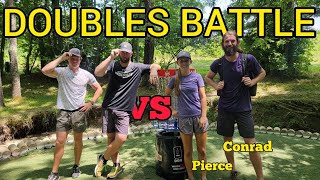 Doubles Disc Golf Battle 8 | Paige Pierce & James Conrad | B9 | Idlewild