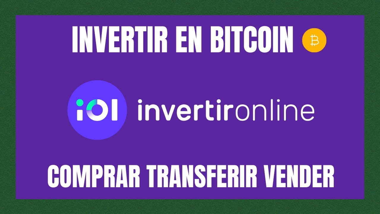 COMO comprar BITCOIN y criptomonedas desde IOL Invertir Online