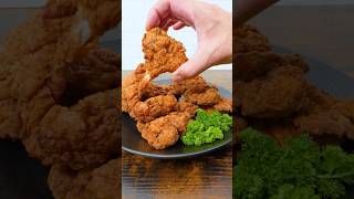 Super Crispy Fried Chicken Thighs #food #crispyfriedchicken #fyp