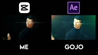 Capcut VS After Effects 🔥 | @GOJO Remake | [Edit/AMV]! screenshot 5