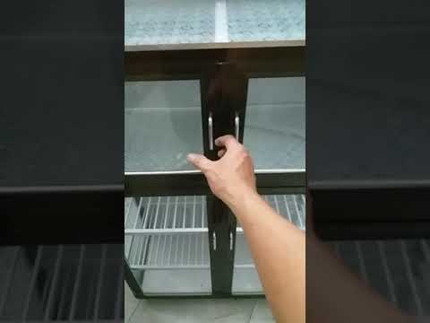 Video Mẫu tủ chén bát nhôm kính được khách hàng mua nhiều... - youtube