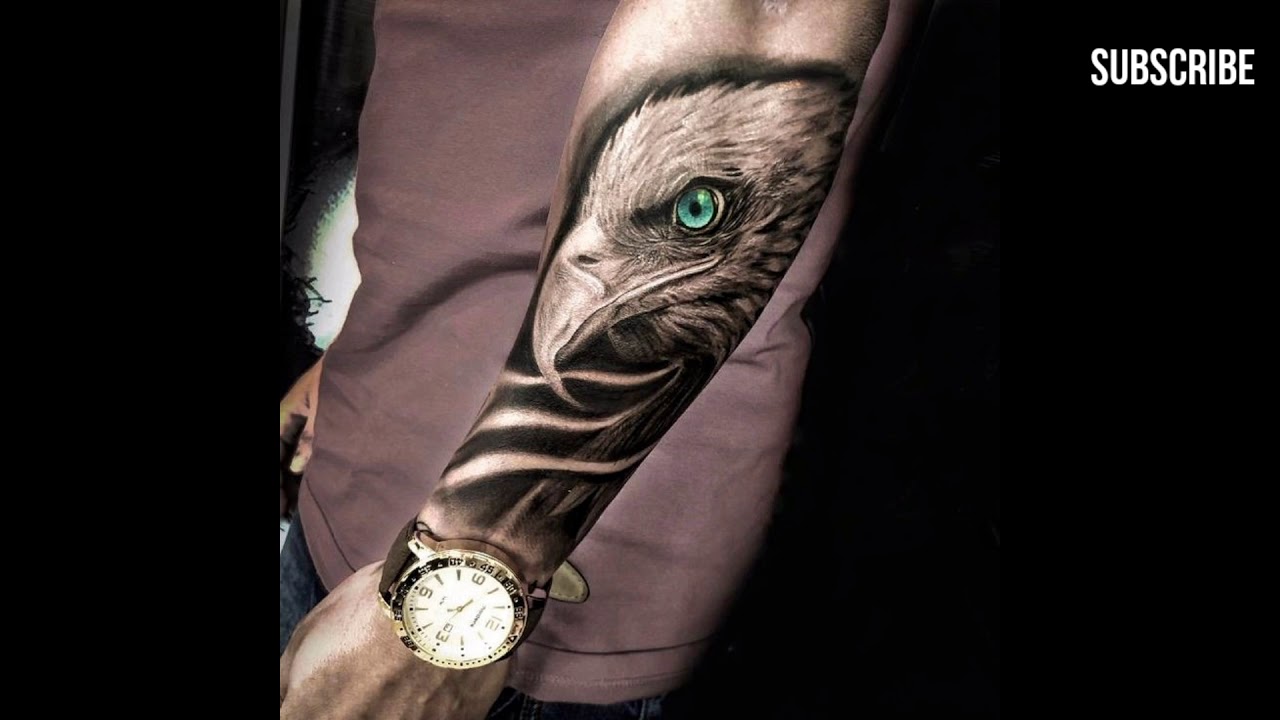 Eagle Forearm Tattoo | Forearm tattoos, Black ink tattoos, Eagle tattoo