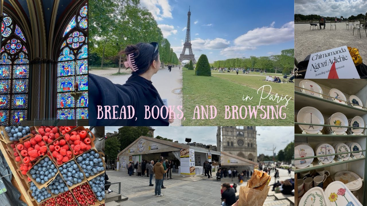 Seeing Paris's annual Fête du Pain, visiting the Notre Dame, and wandering the 5th