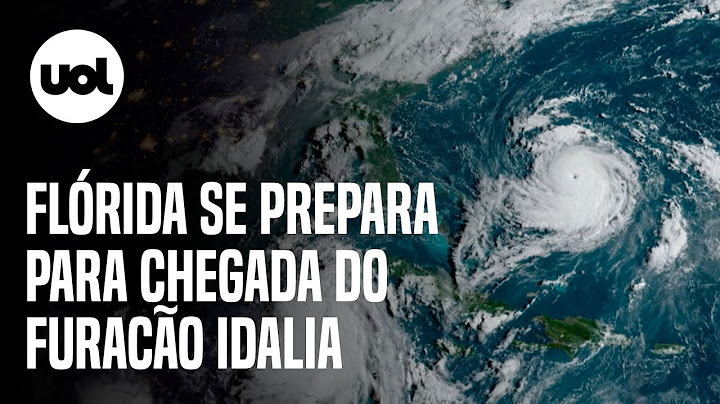 Flórida se prepara para chegada do furacão Idalia, que pode se tornar 'extremamente perigoso'