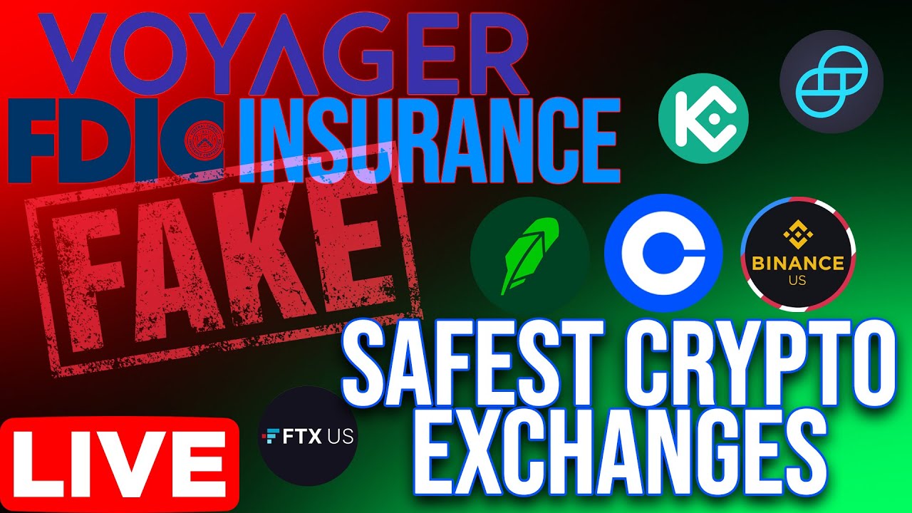 What crypto exchanges are fdic insured websites that take crypto currency
