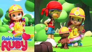Puppy Rescue Mission! Save the Lost Woolies! | Rainbow Ruby - WildBrain | Full Episodes for Kids