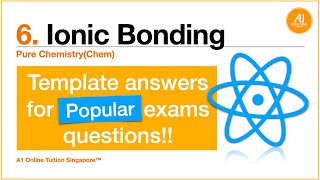 Ionic Bonding 6. | Chemistry | Popular Exam Questions, Answers and Explanation