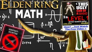 Mathematically Correct LEVEL 1 Build. |  Elden Ring Challenge Run