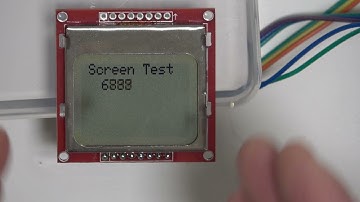 Tutorial 7 - Dot Matrix 5110 LCD Display
