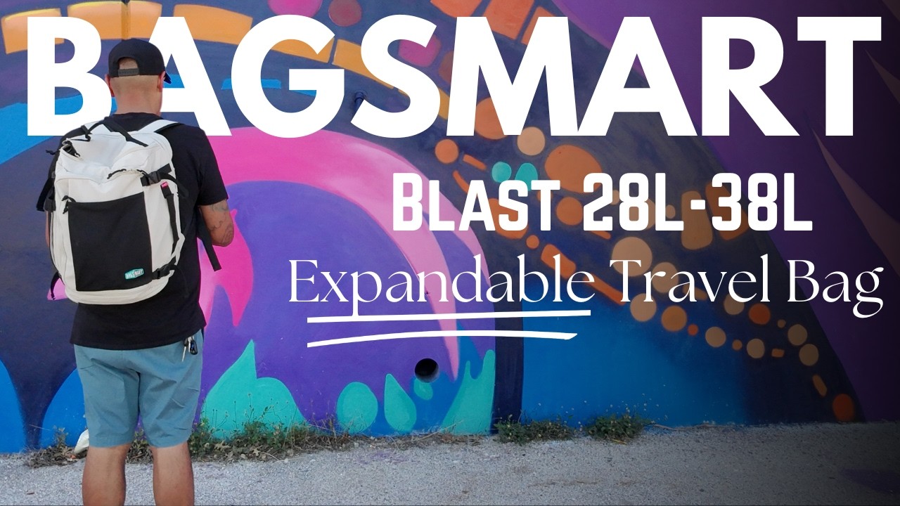Bagsmart Blast 28L-38L Extended Mesh Travel Backpack: Full Of Features and Affordable