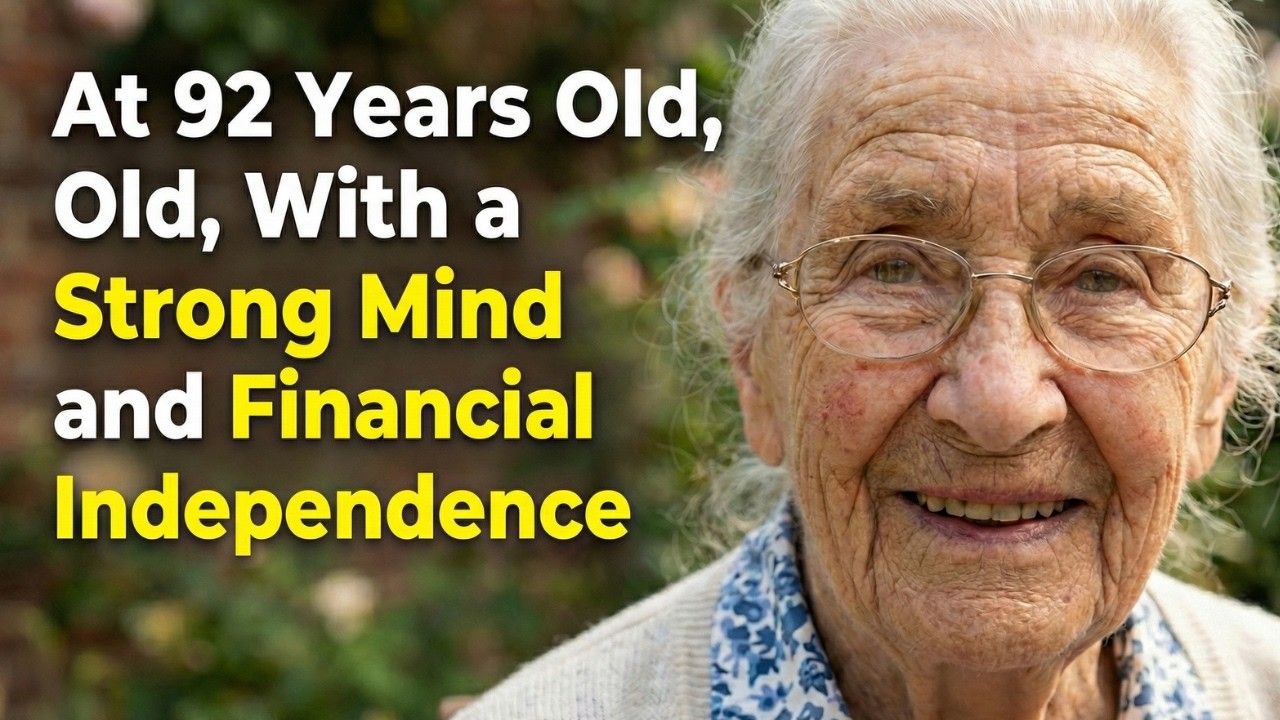 I’m 92 Years Old and Self-Sufficient: How I Stay Strong, Sharp, and Financially Independent