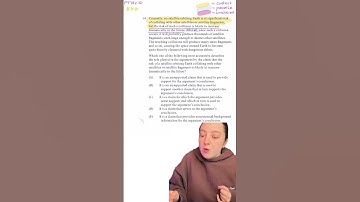 Solve this LSAT Question in 90 Seconds #LSAT #lawschooladmissiontest #logicalreasoning