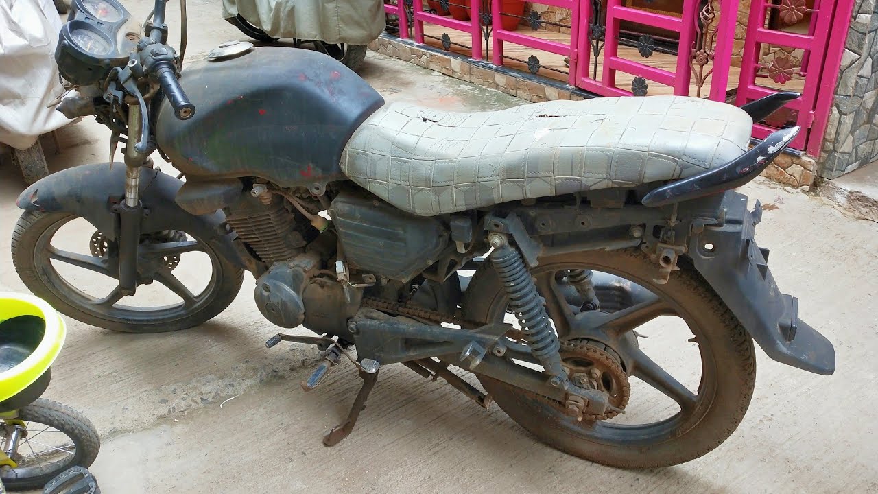 Old hero Honda achiever bike restoration part 1 YouTube