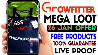 Growfitter App How to use | Growfitter se paise kaise kamaye | Growfitter T shirt ,gym bag unboxing screenshot 2