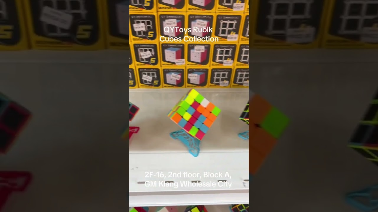 QyToys Qiyi Toys Rubik Cube Collection, 2F-16, 2nd floor, Block A, GM Klang Wholesale City, 