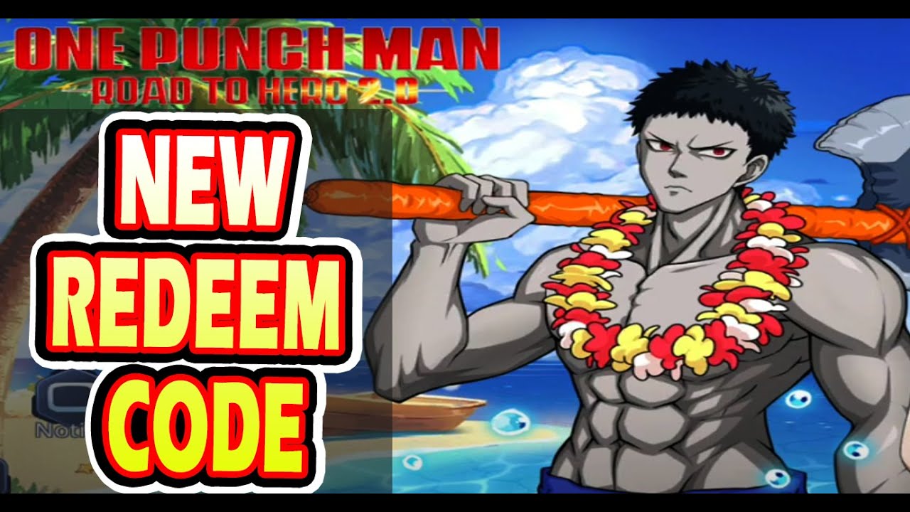 New One Punch Man: Road to Hero 2.0 Redeem Code 2021 ||  One Punch Man Gift Code August 2021