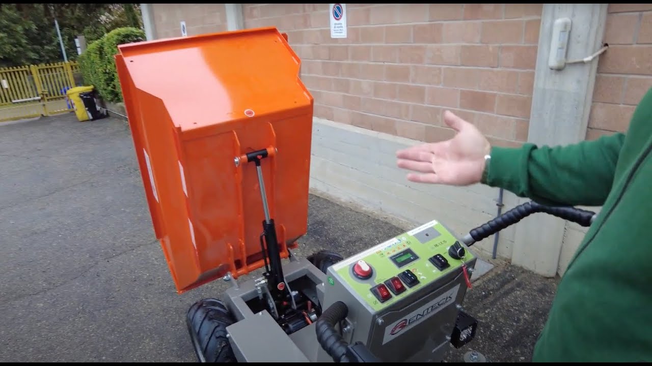 Minidumper/Motocarriola a BATTERIA