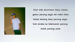 Hev abi feat. Gins & Melodies - East Downtown (Lyrics)