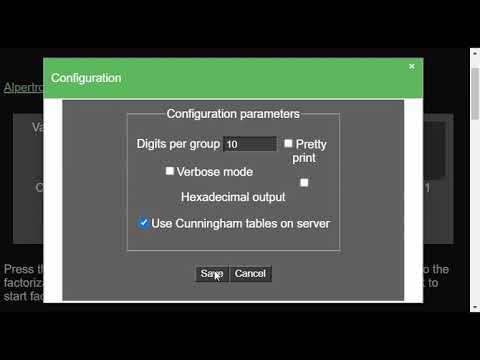 Integer factorization calculator tutorial (part 2)