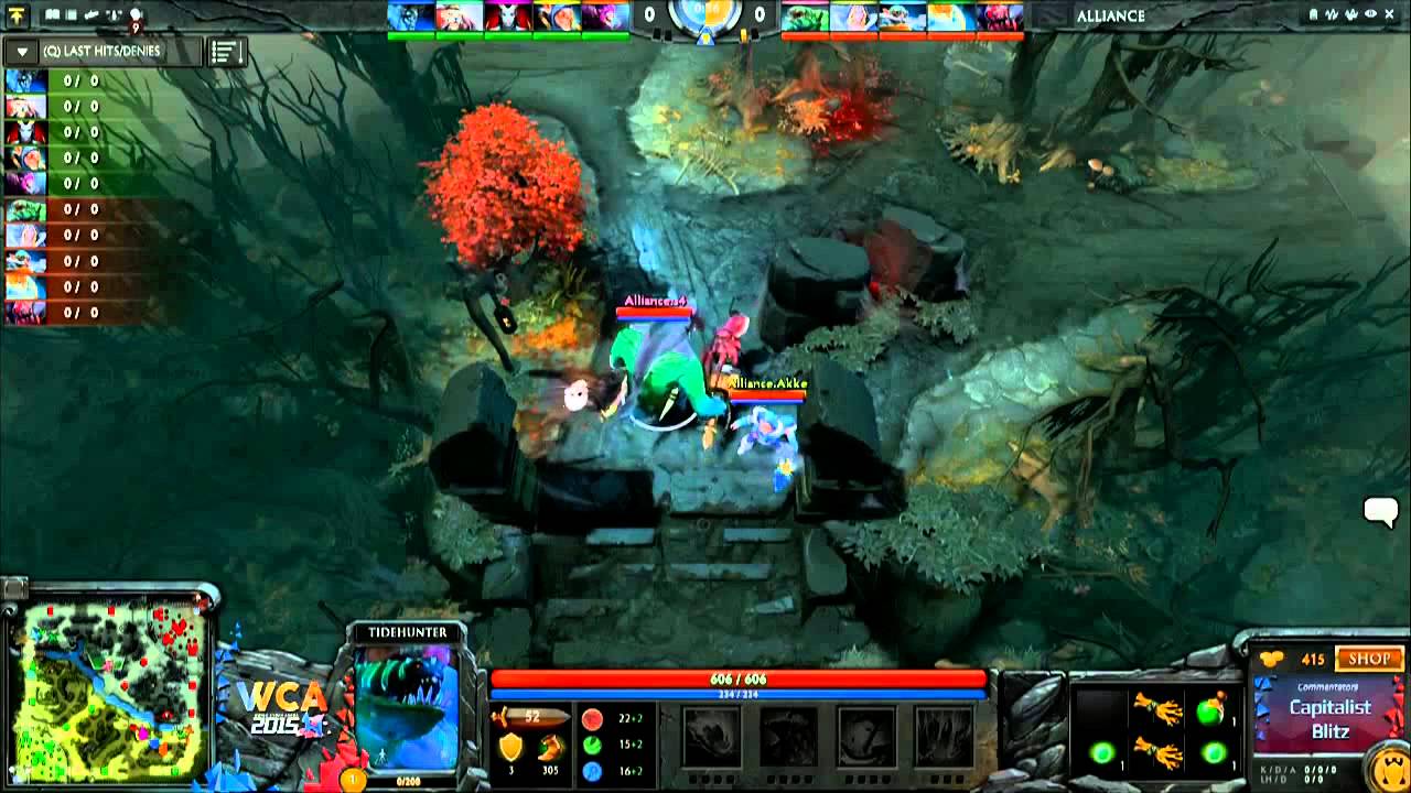 Team Secret vs Alliance Game 1 - WCA EU Pro Qualifier - @DotACapitalist @Blitz_DOTA