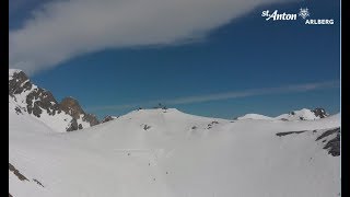 Spring skiing in St. Anton am Arlberg - April 2019