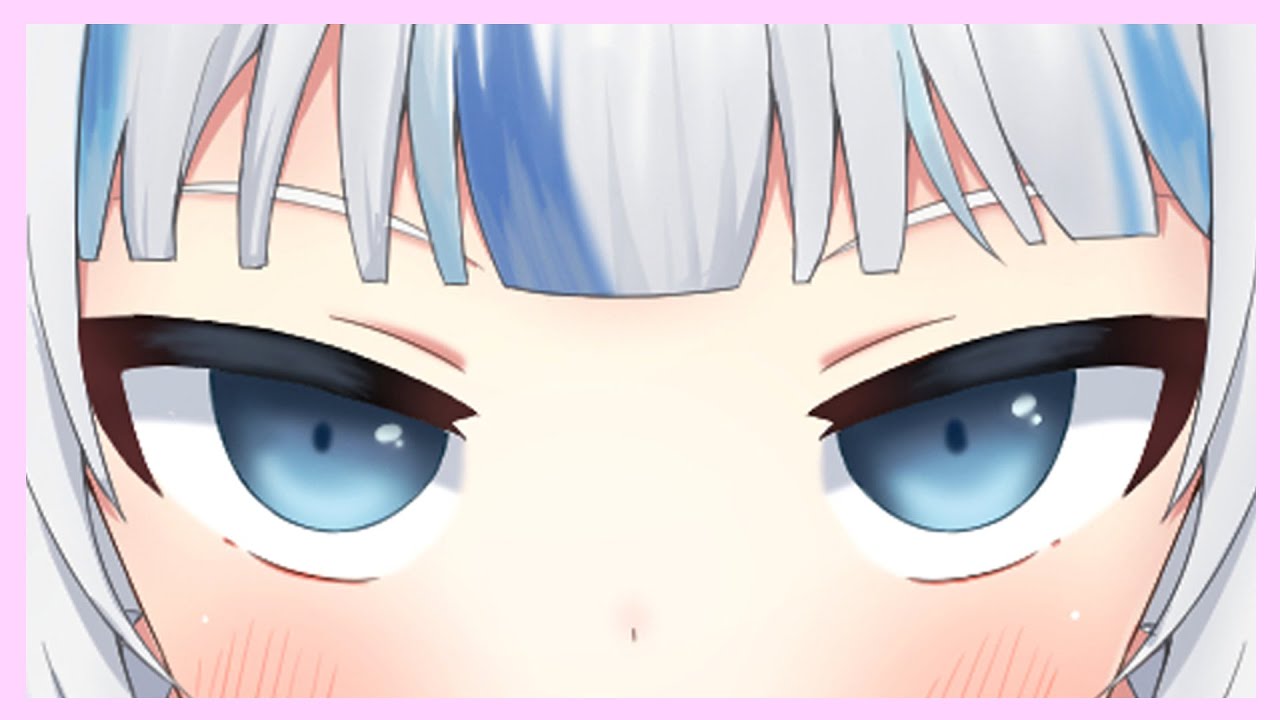 Gura is ANGY... but she's still cute!