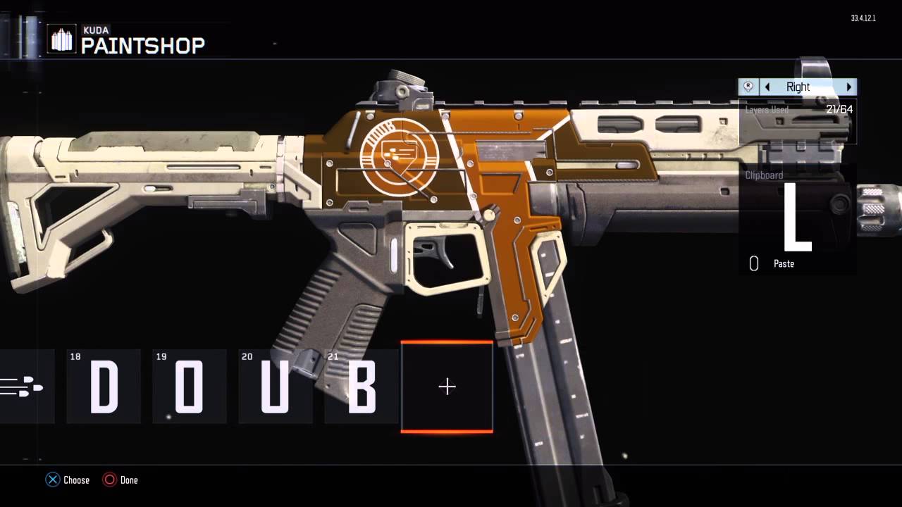 Bo3 paint job doubletap YouTube