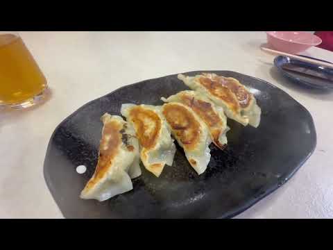 こんがり焼き上げた海鮮餃子