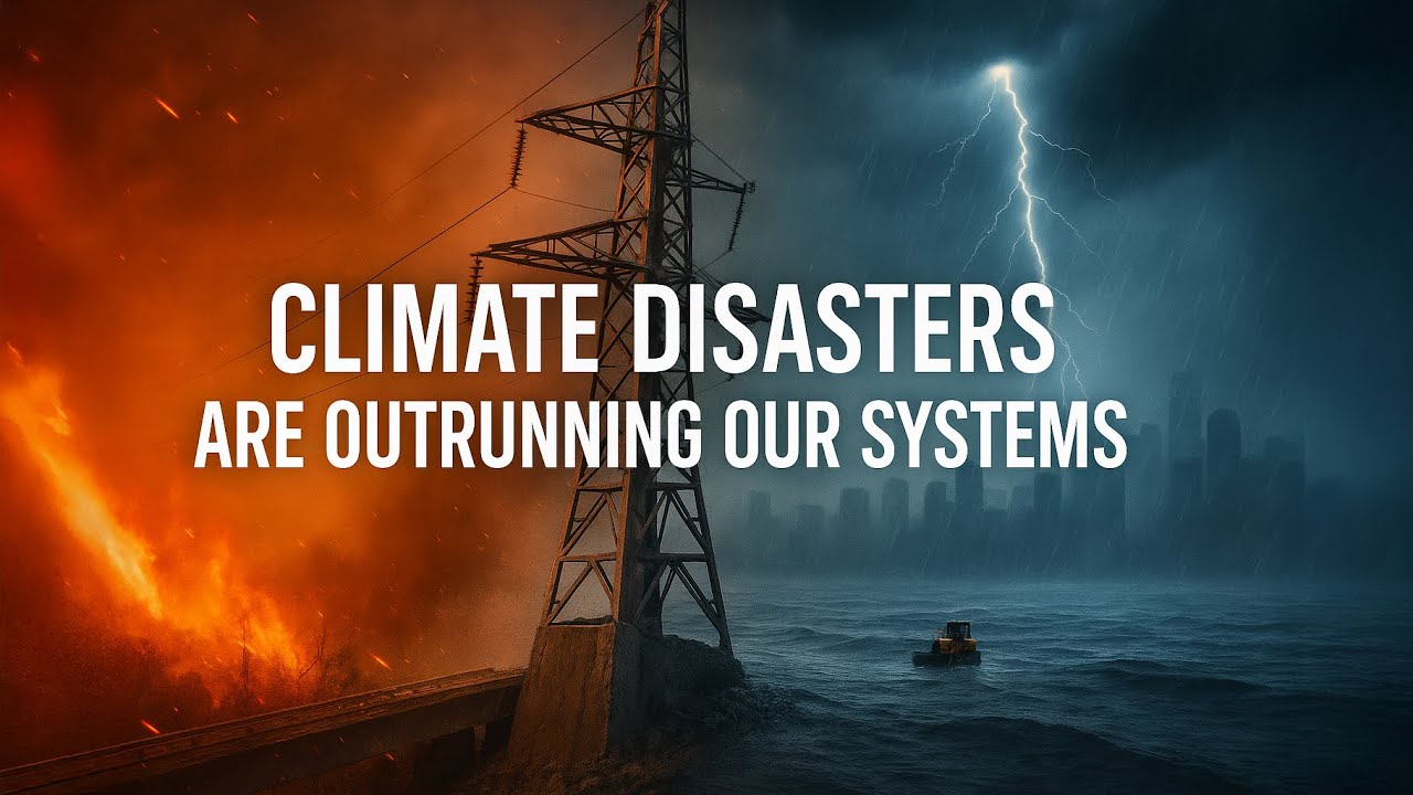 Outrunning Climate Disasters Are Outrunning Our Systems - YouTube