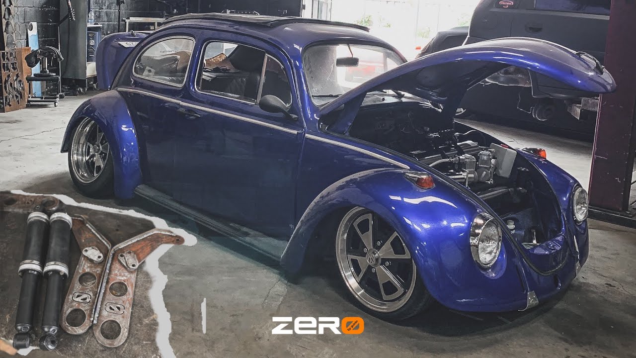 Como fizemos o projeto de Suspensão a AR no Fusca • airmonster - YouTube