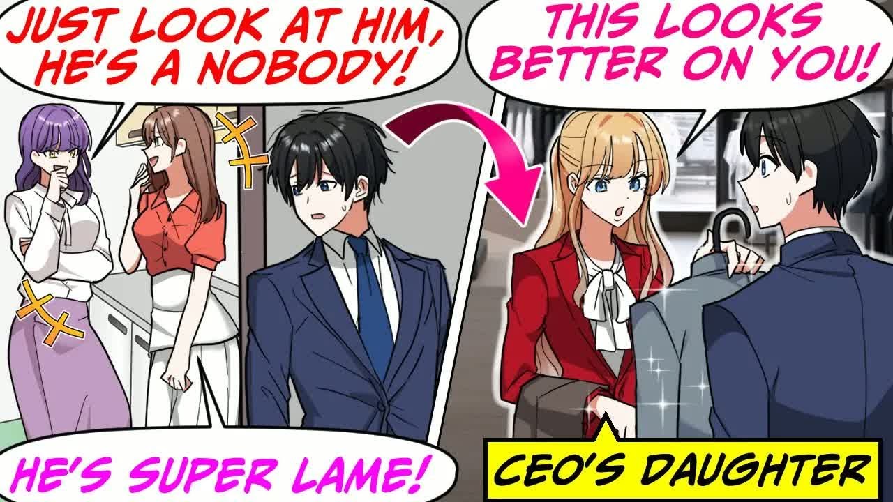 [Manga Dub] My Female Coworkers Made Fun of How I Look! But Then, the CEO's Daughter...