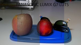 Panasonic Lumix G7 Luts Tests Using Cinelike D Profile