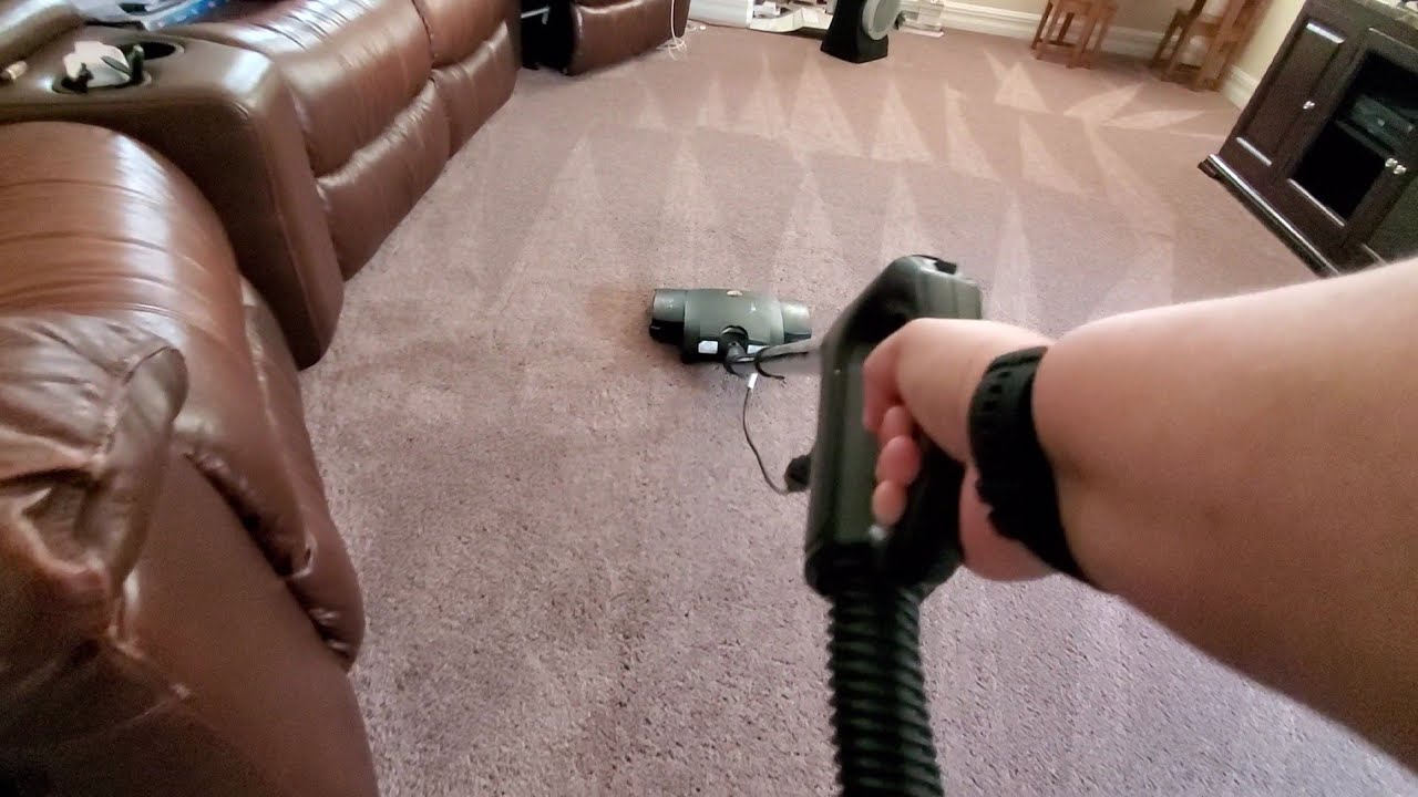 Vacuuming with Sierra Pro-Team Backpack Vacuum