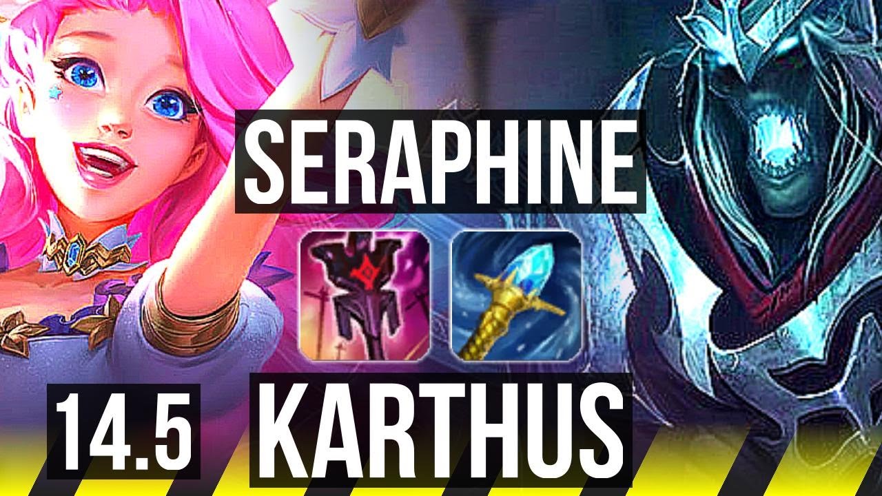 SERAPHINE & Karma vs KARTHUS & Senna (ADC) | 7/1/13, Dominating | NA Challenger | 14.5