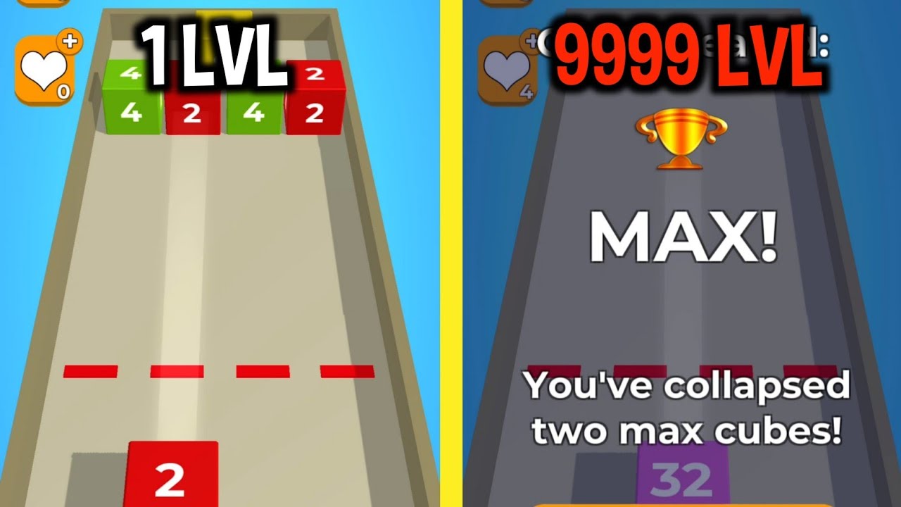 MAX LEVEL in Chain Cube : 2048