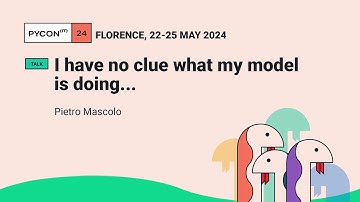 I have no clue what my model is doing... - Pietro Mascolo