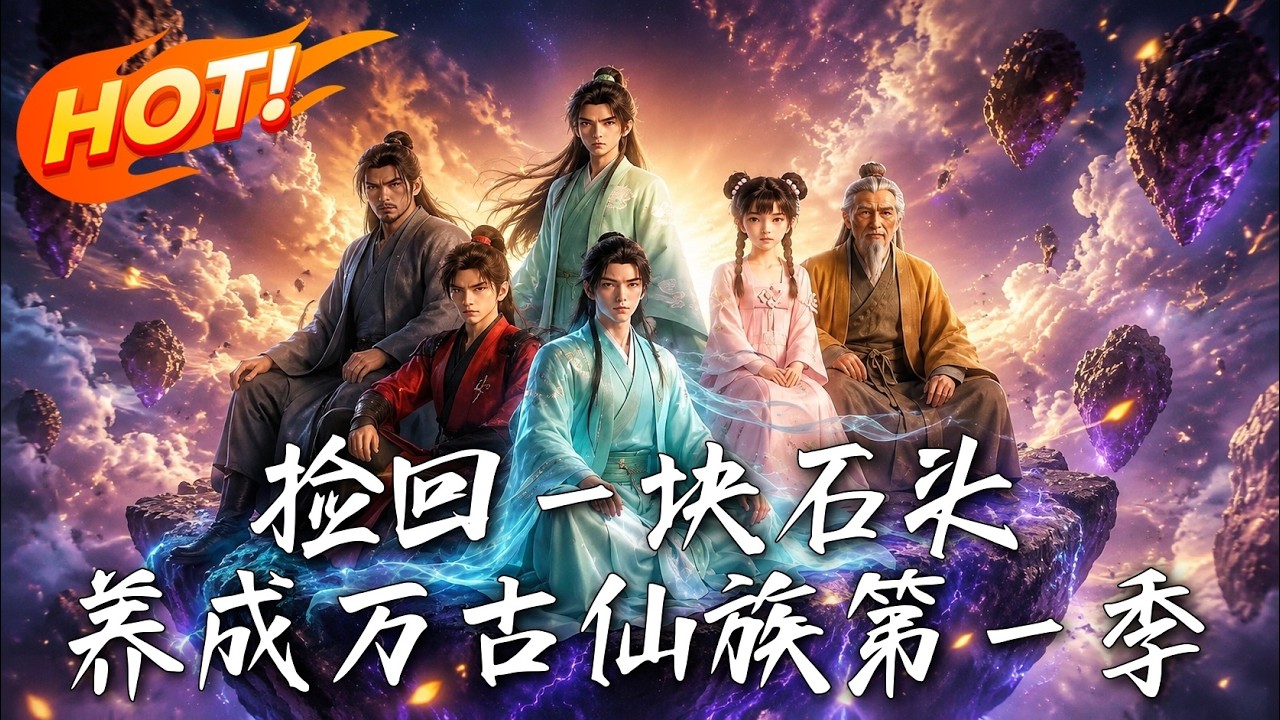 撿回一塊破石頭，竟是萬古第一仙