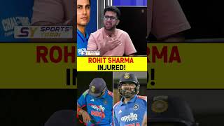 ROHIT SHARMA INJURED! #rohitsharma #indvsafg #injured