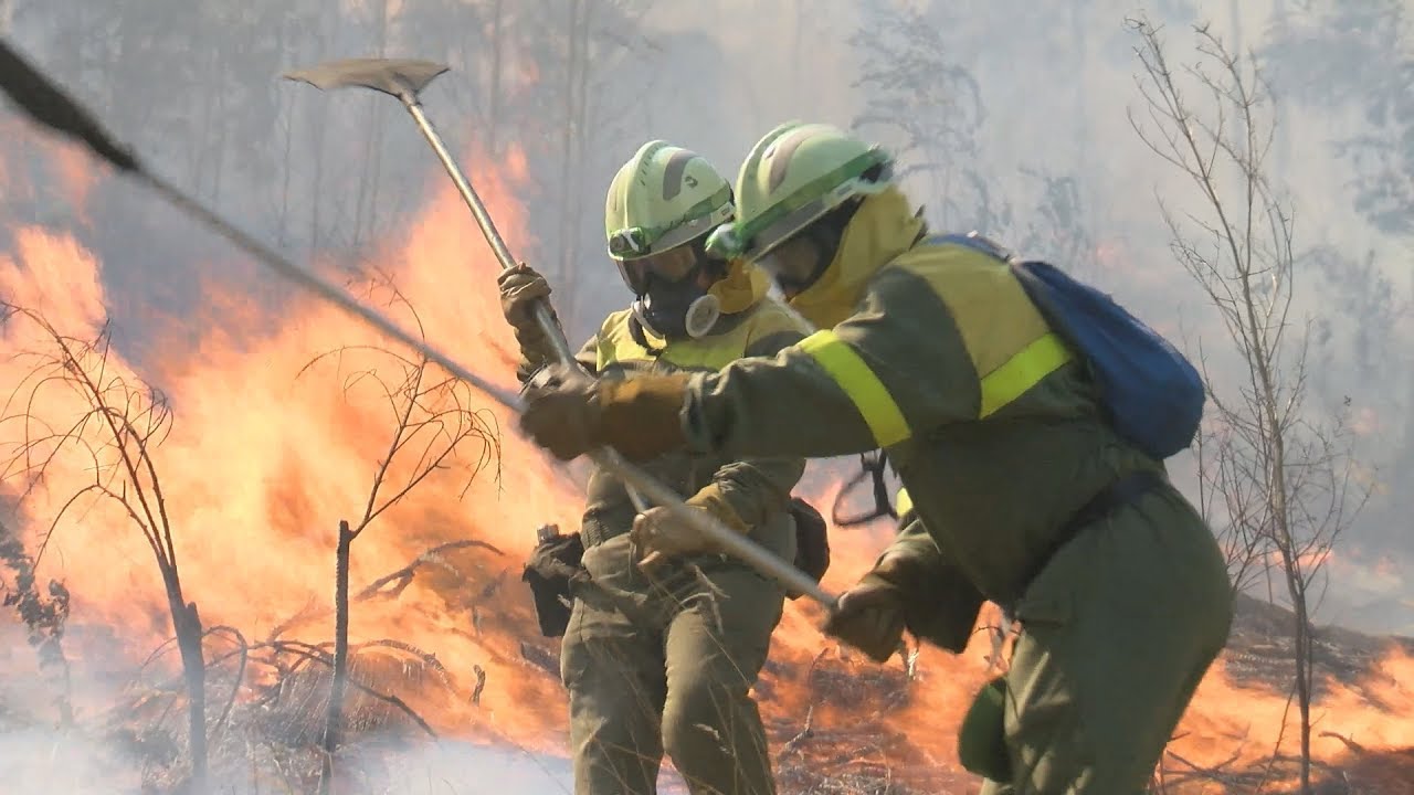 Máis de 80 hectáreas ardidas no incendio de Porto do Son 050919